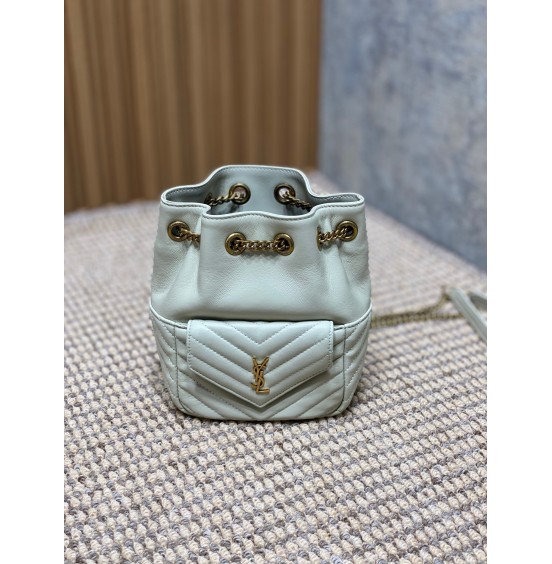 YSL 생로랑 23FW 701631 FABQ6 9133 체인 버킷백