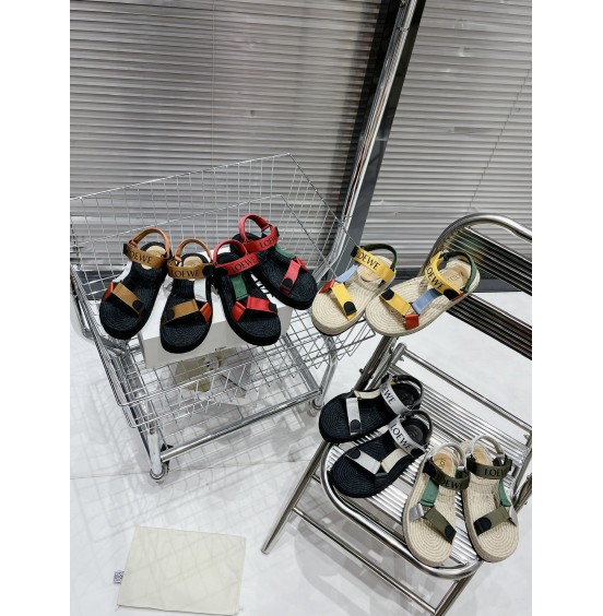loewe 로에베 (굽:3cm) 남여공용 (사이즈:남39-45/여35-40)